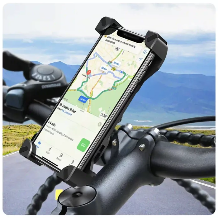 خرید پایه نگهدارنده گوشی موبایل برای دوچرخه و موتور