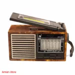 رادیو کوچک و قابل حمل با چراغ قوه KTF-1470