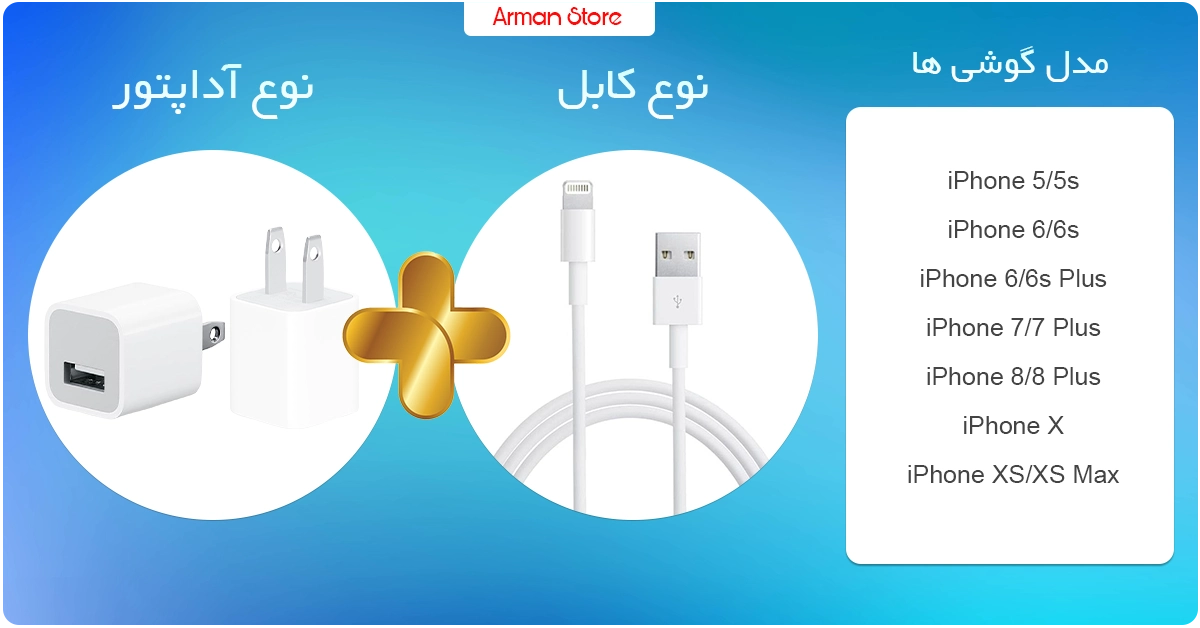 خرید کابل شارژ آیفون