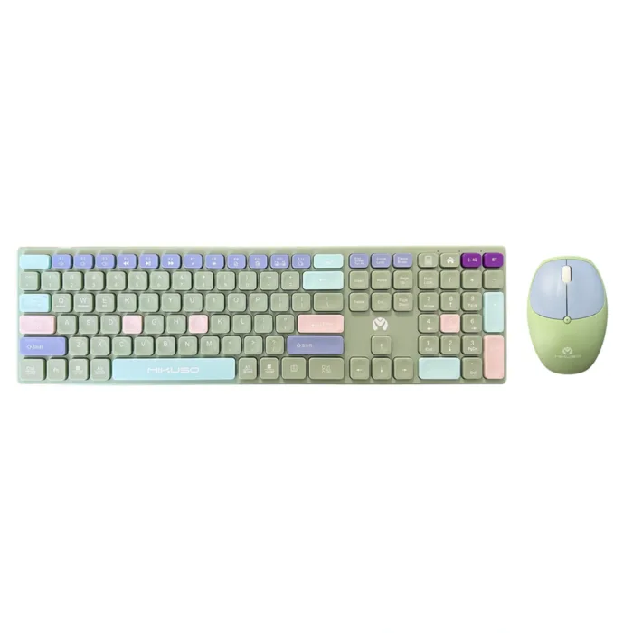 کیبورد و موس بی سیم و بلوتوثی Mikuso KB-C023