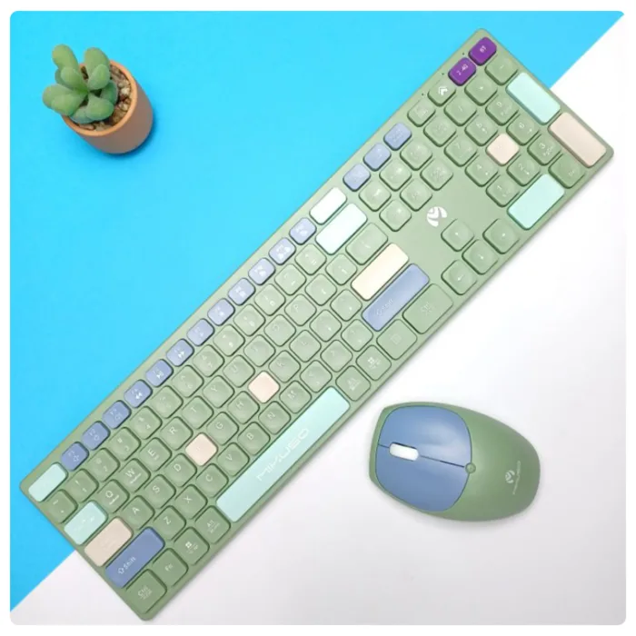 کیبورد و موس بی سیم و بلوتوثی Mikuso KB-C023 - تصویر 2