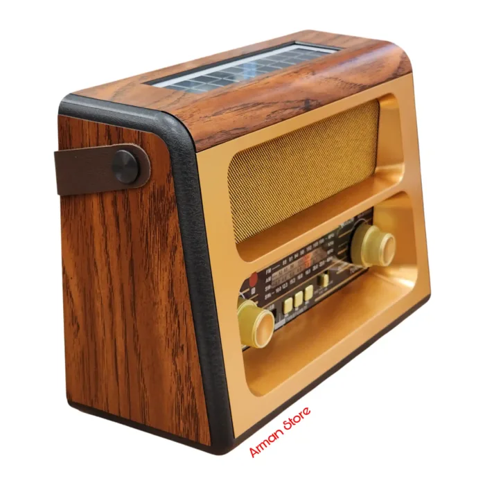رادیو شارژی گولون با طراحی زیبا Golon RX-BT88SQ