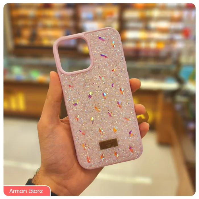 قاب موبایل  سوارسکی دایموند برای iPhone 13 - تصویر 4