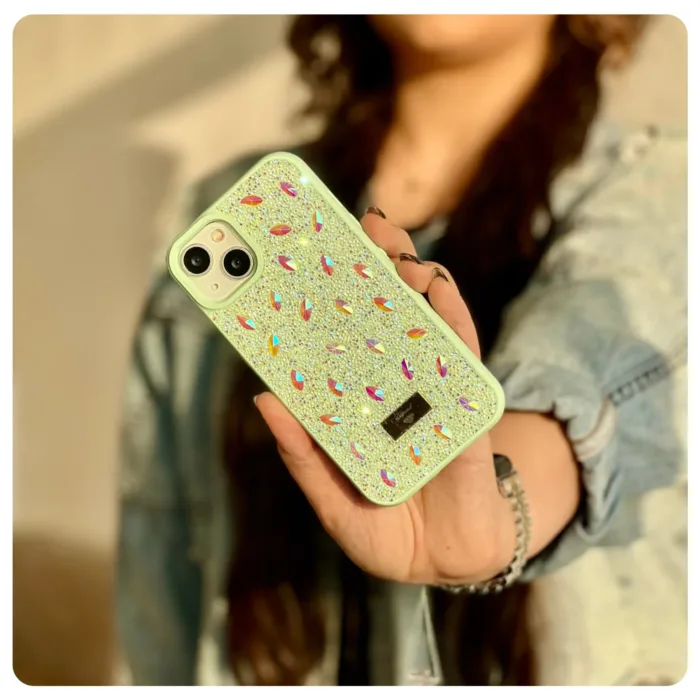 قاب موبایل  سوارسکی دایموند برای iPhone 13 - تصویر 2