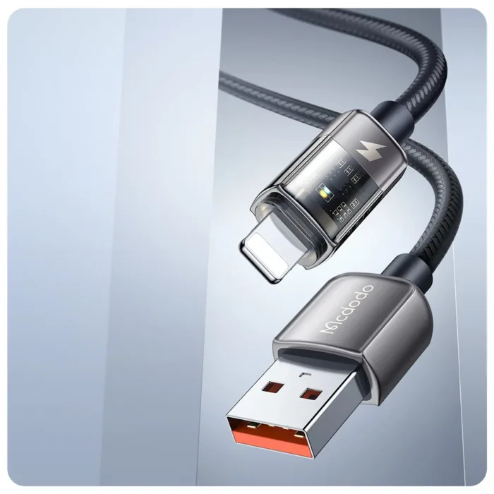کابل شارژ USB به لایتنینگ هوشمند Mcdodo CA-314 - تصویر 2