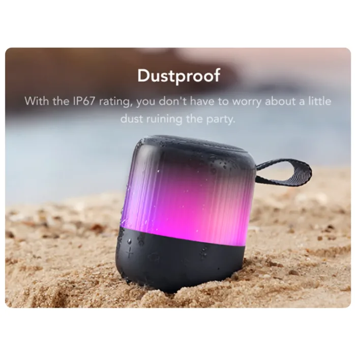 اسپیکر بلوتوثی قابل حمل انکر Anker Soundcore Glow Mini A3136