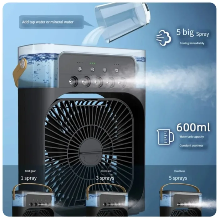 پنکه رومیزی مه پاش مدل Citicom Mini Cooling Fan - تصویر 6