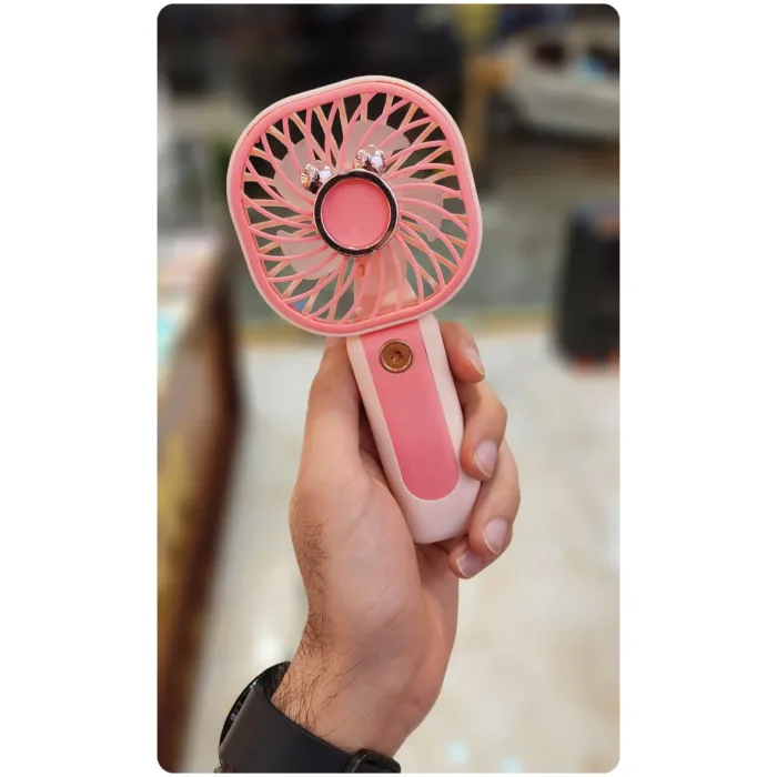 پنکه شارژی دستی فانتزی مدل Mini Fan S181 - Image 12