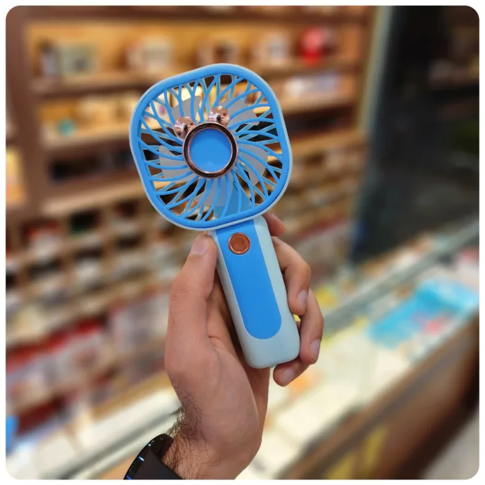 پنکه شارژی دستی فانتزی مدل Mini Fan S181 - تصویر 8