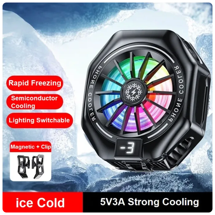فن خنک کننده موبایل رادیاتوری مدل TL05A Mobile Fan - تصویر 2