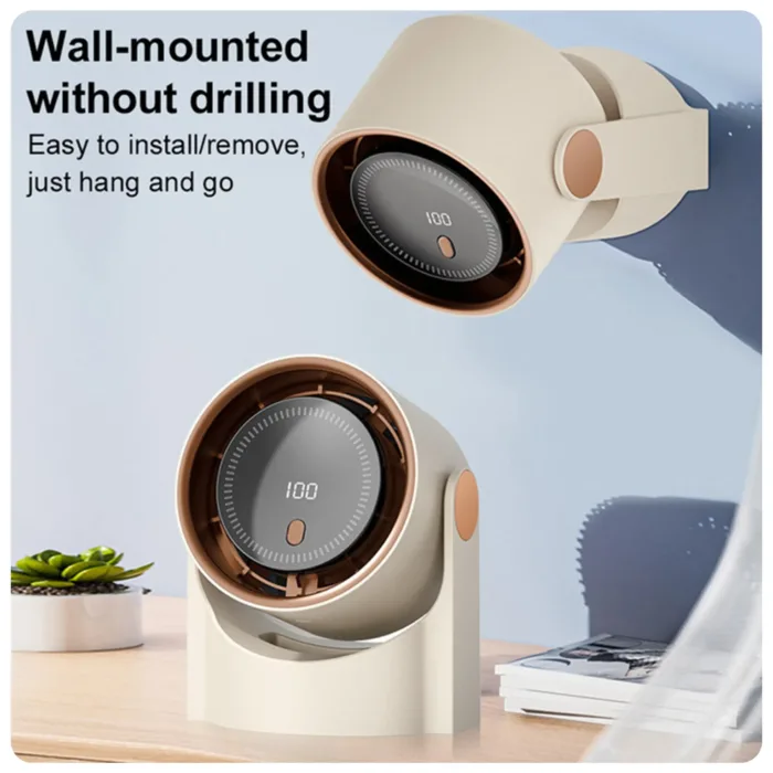 پنکه رومیزی شارژی مدل CIRCULATING Desktop Fan