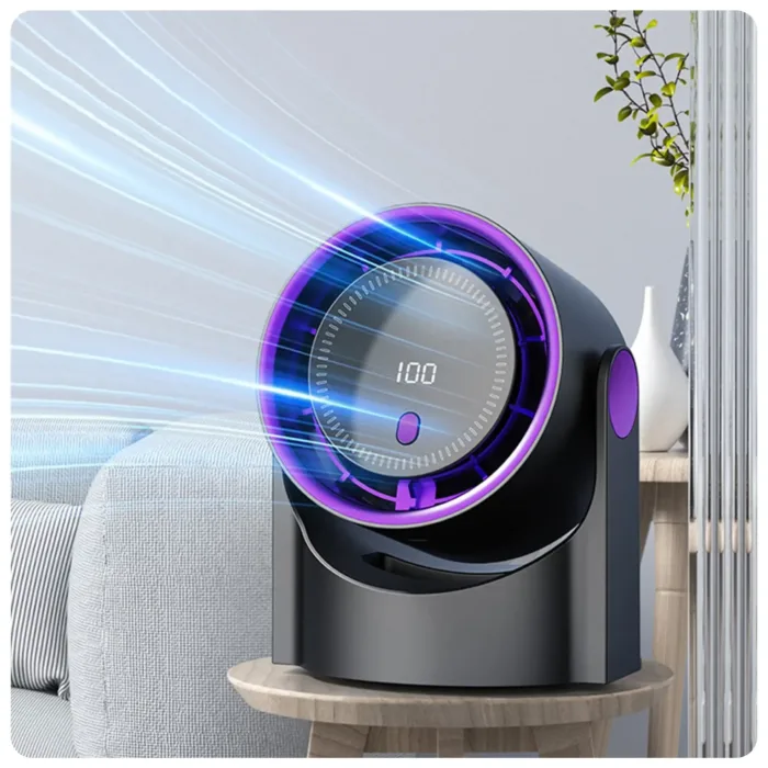 پنکه رومیزی شارژی مدل CIRCULATING Desktop Fan