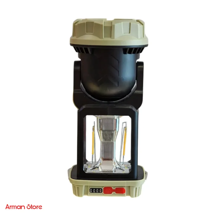 چراغ قوه و فانوس با شارژ خورشیدی HW 1277-D - Image 2