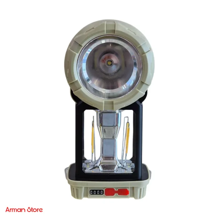 چراغ قوه و فانوس با شارژ خورشیدی HW 1277-D - Image 3