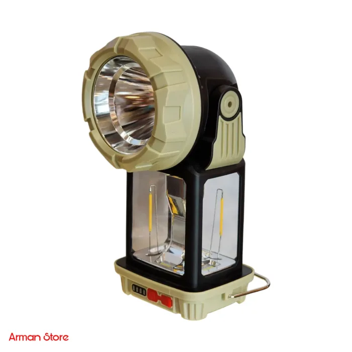 چراغ قوه و فانوس با شارژ خورشیدی HW 1277-D