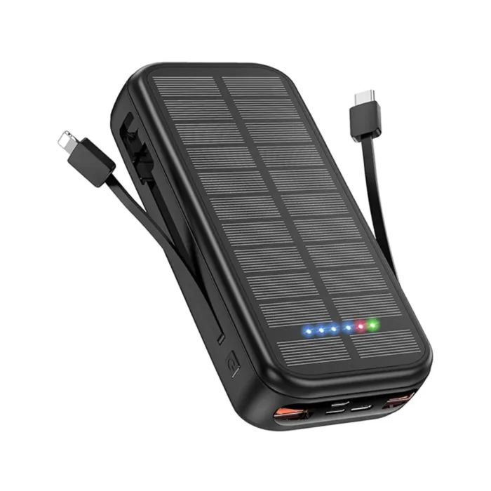 پاوربانک خورشیدی گرین لاین مدل Green Lion PD20W Solar 2 PB66
