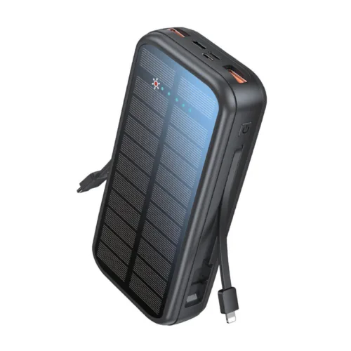 پاوربانک خورشیدی گرین لاین مدل Green Lion PD20W Solar 2 PB66