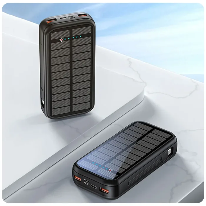 پاوربانک خورشیدی گرین لاین مدل Green Lion PD20W Solar 2 PB66