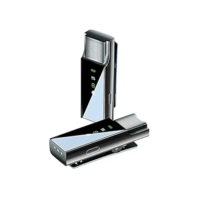 میکروفن بی سیم لایتنینگ Grenn Lion 2 in 1 Digital Display