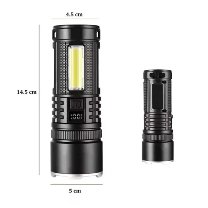 چراغ قوه پلیسی شارژی قوی مدل LF-S56