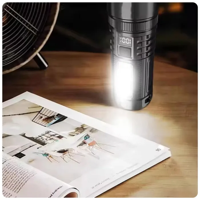 چراغ قوه پلیسی شارژی مدل LF-S56 - Image 4
