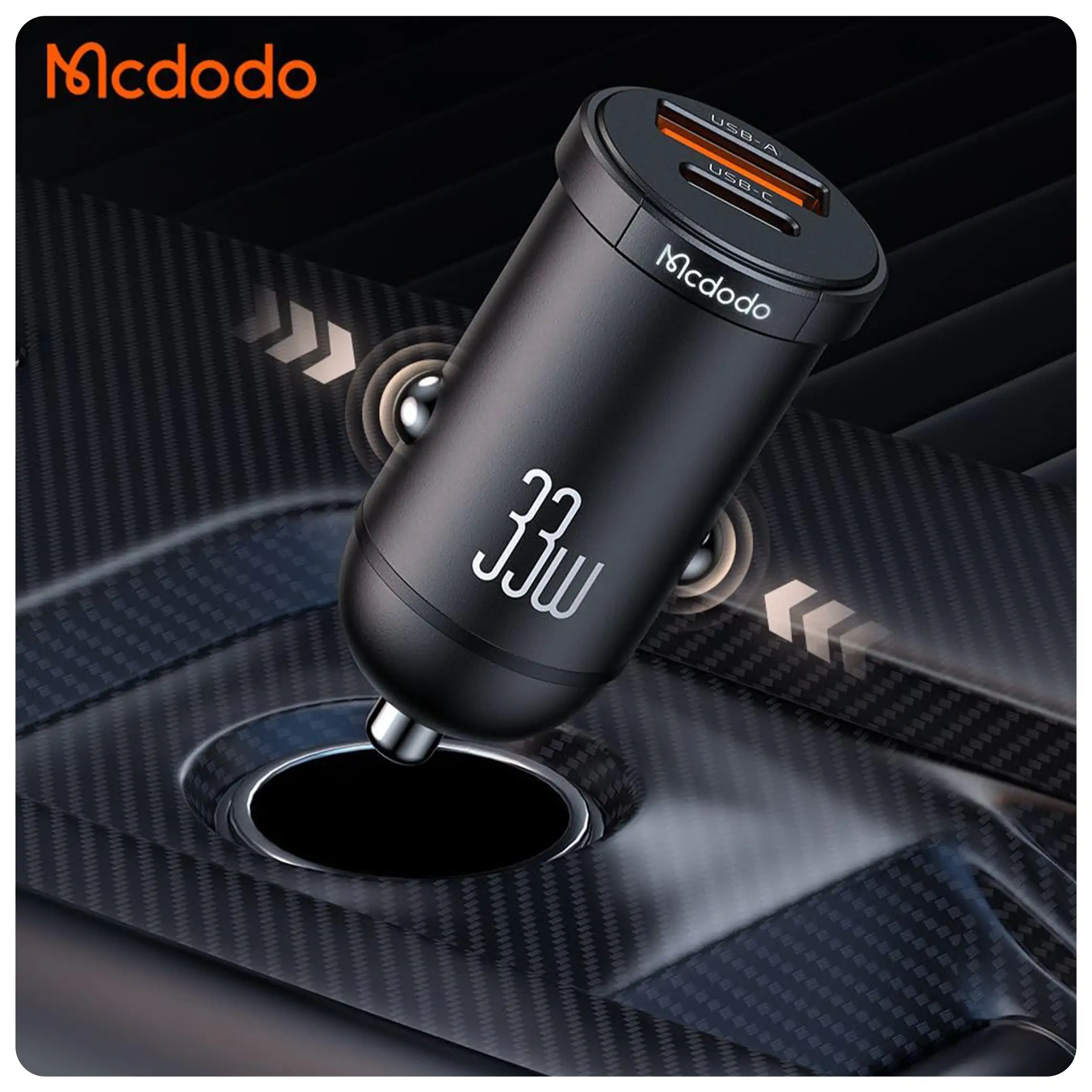 شارژر فندکی 33 وات مک دودو Mcdodo CC-232 - Image 3