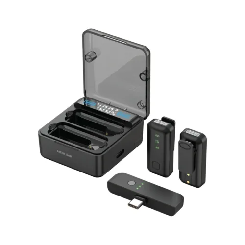 میکروفن بی سیم تایپ سی گرین لاین Green Lion 2 in 1 GL-MIC5