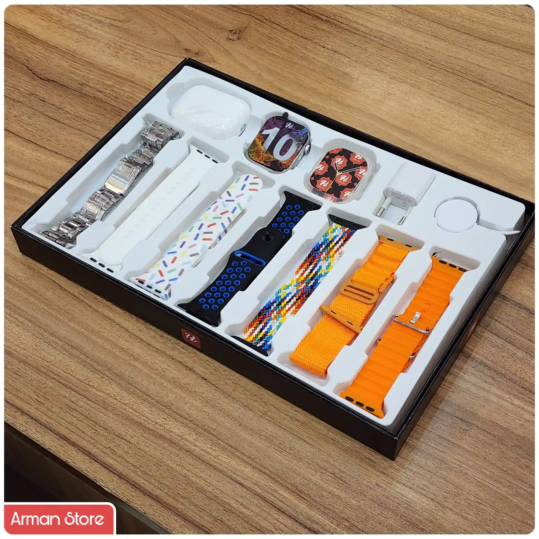 ساعت هوشمند و هندزفری بلوتوثی مدل i30 Pro Max طرح اپل واچ