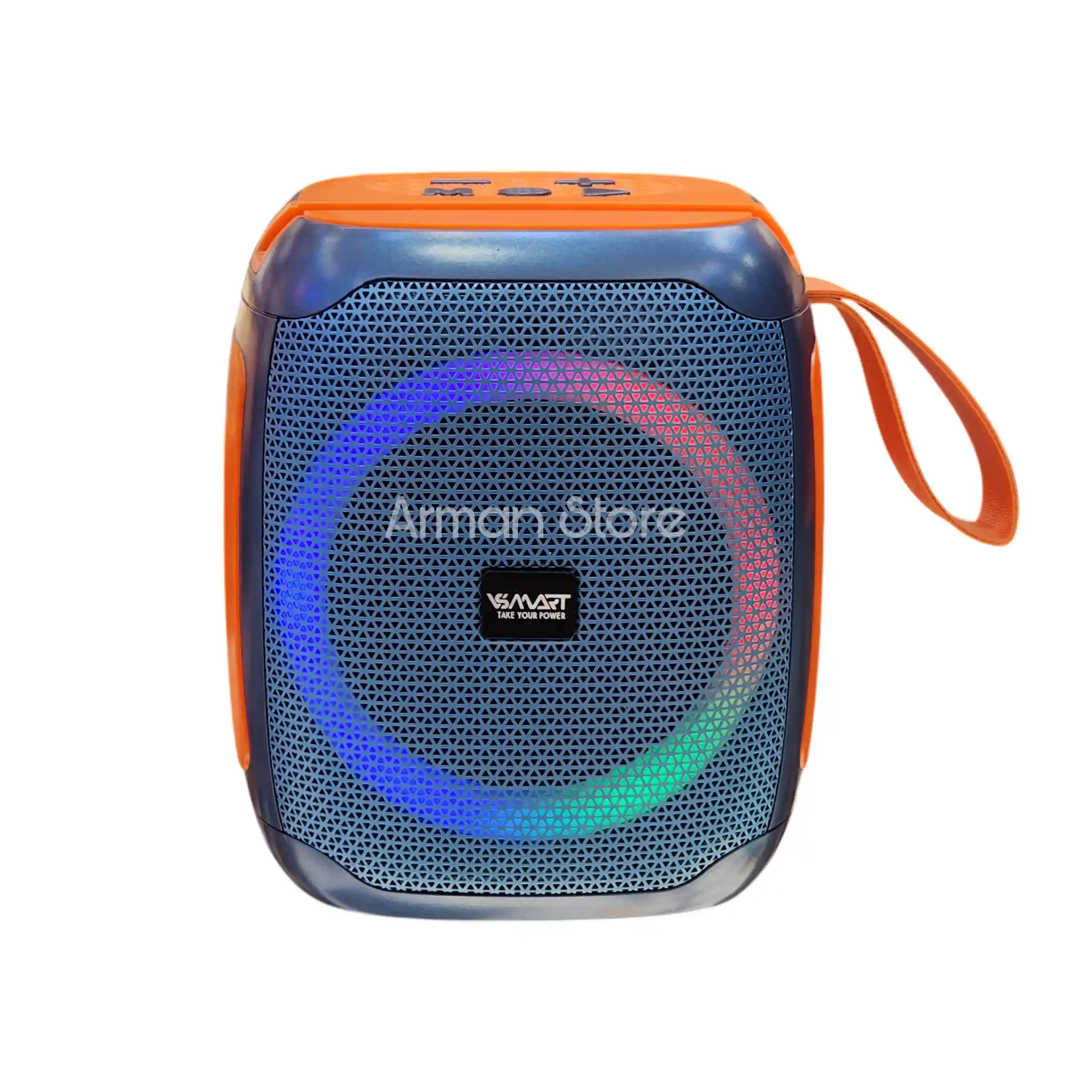 اسپیکر بلوتوثی قابل حمل با رقص نور Vsmart VS-862 - خرید با ضمانت و ارسال سریع از آرمان استور مشهد